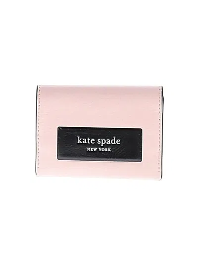 Pre-owned Kate Spade New York Leather Wallet In Ivory