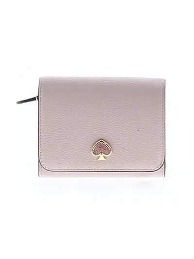Pre-owned Kate Spade New York Leather Wallet In Pink