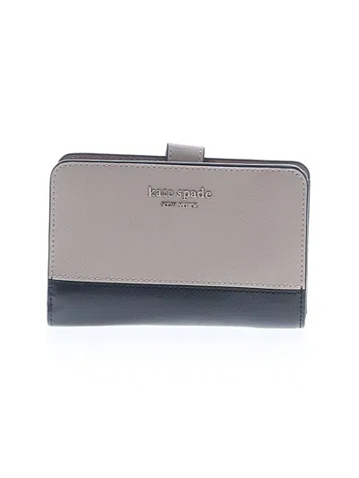 Pre-owned Kate Spade New York Leather Wallet In Pink