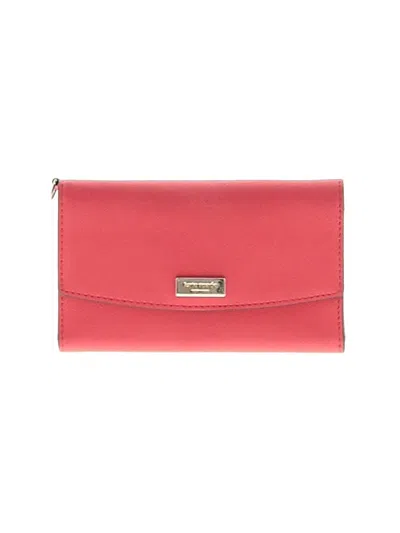 Pre-owned Kate Spade New York Leather Wallet In Red