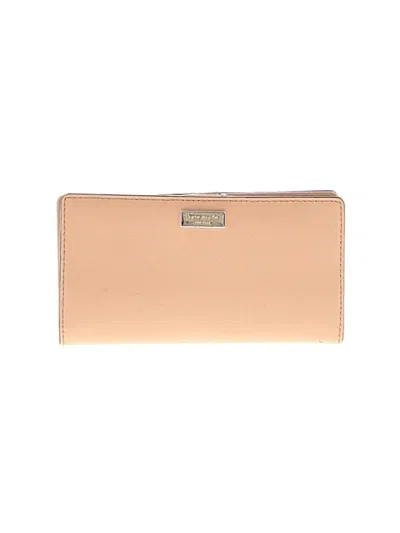 Pre-owned Kate Spade New York Leather Wallet In Tan