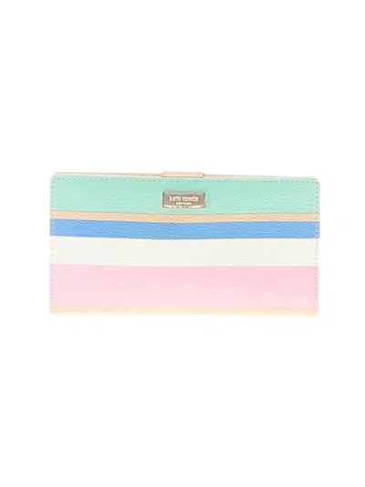Pre-owned Kate Spade New York Leather Wallet In White