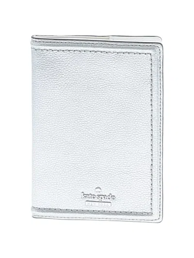 Pre-owned Kate Spade New York Leather Wallet In White