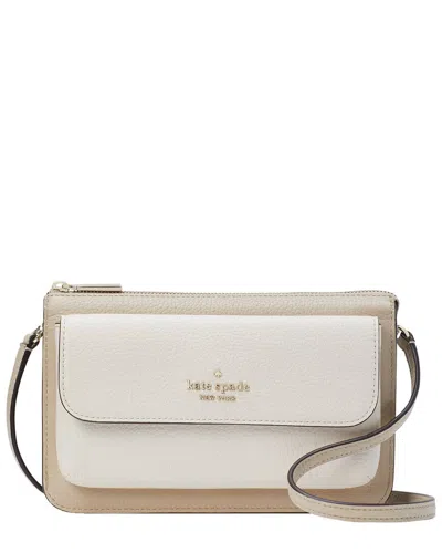 Kate Spade New York Leila Colorblock Pebbled Leather Small Crossbody