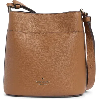 Kate Spade New York Leila Pebbled Leather Small Bucket Bag