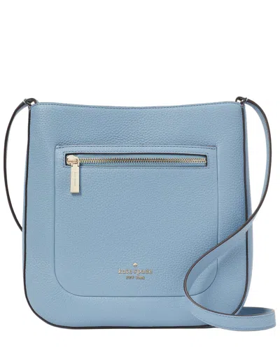 Kate Spade New York Leila Top Zip Leather Crossbody In Blue