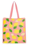 Kate Spade New York Lemon Toss Grocery Tote In Coral