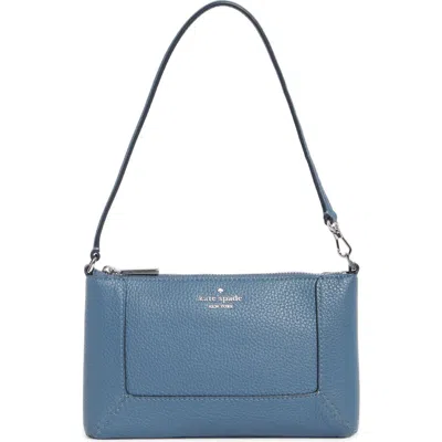 Kate Spade New York Lena Pebbled Mini Shoulder Bag In Blue