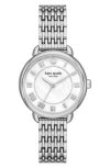 Kate Spade Women's Lily Avenue Stainless Steel Watch 34mm In Silver
