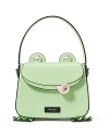 KATE SPADE KATE SPADE NEW YORK LILY PATENT LEATHER 3D FROG HOBO BAG