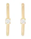 Kate Spade New York Cubic Zirconia Hoop Earrings In Gold