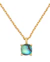 Kate Spade New York Little Luxuries Pendant Necklace, 16 In Gold/blue