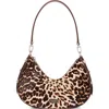 Kate Spade New York Liv Downtown Genuine Calf Hair Shoulder Bag In Animal Print
