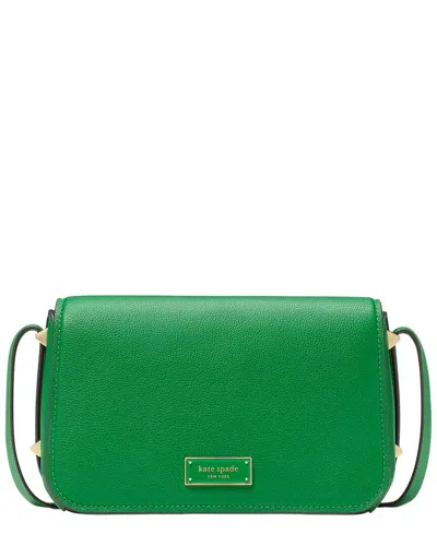 Kate Spade New York Liv Leather Crossbody In Green