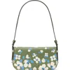 Kate Spade New York Liv Painterly Bouquet Embossed Leather Shoulder Bag