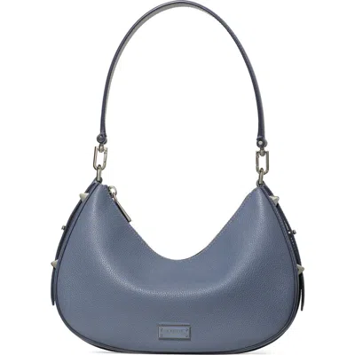 Kate Spade New York Liv Pebble Leather Convertible Shoulder Bag In Gray