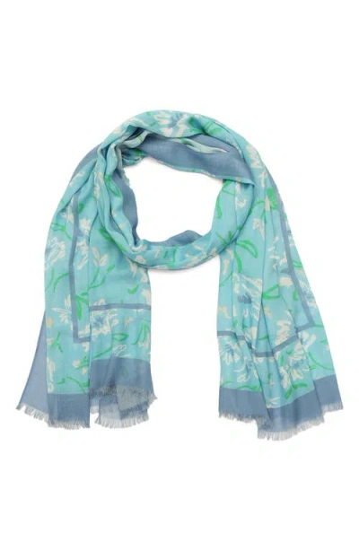 Kate Spade New York Lively Garden Oblong Scarf In Multi