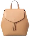 Kate Spade New York Lizzie Saffiano Leather Medium Flap Backpack In Brown