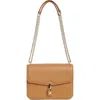 Kate Spade New York Locket Small Grain Leather Shoulder Bag In Brown