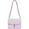 Kate Spade New York Locket Small Grain Leather Shoulder Bag In Purple