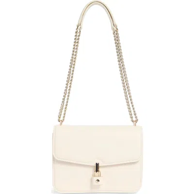 Kate Spade New York Locket Small Grain Leather Shoulder Bag In Sand