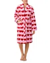 Kate Spade New York Print Robe In Heart Toss