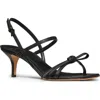 Kate Spade New York Loop Ankle Strap Sandal In Black