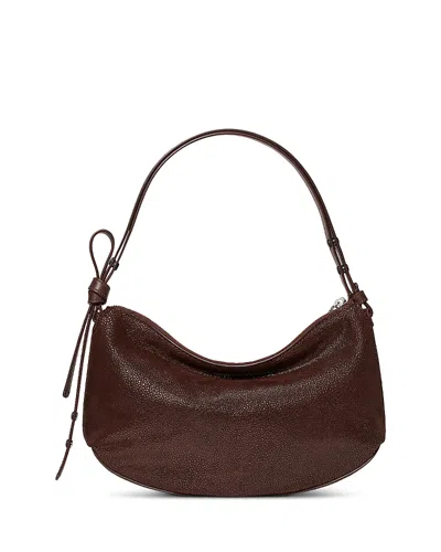 Kate Spade New York Loop Dot Suede Shoulder Bag In Brown
