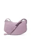 Kate Spade New York Loop Glazed Leather Crossbody In Purple