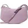 Kate Spade New York Loop Glazed Leather Crossbody Bag In Purple