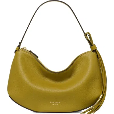 Kate Spade New York Loop Pebble Leather Shoulder Bag In Neutral