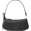 Kate Spade New York Loop Pebble Leather Shoulder Bag In Black