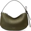 Kate Spade New York Loop Pebble Leather Shoulder Bag In Green