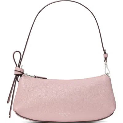 Kate Spade New York Loop Pebble Leather Shoulder Bag In Pink