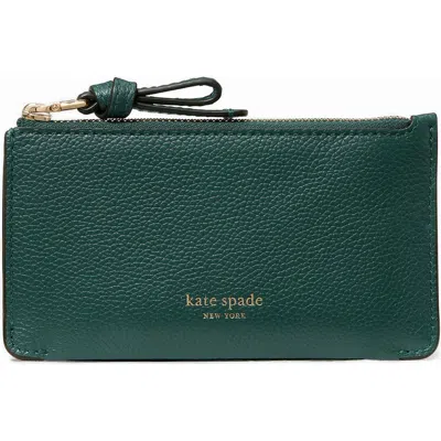 Kate Spade New York Loop Pebbled Leather Card Case