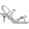 Kate Spade New York Loop Slingback Sandal In Silver