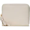 Kate Spade New York Loop Small Pebbled Leather Zip Wallet In Neutral