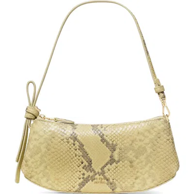 Kate Spade New York Loop Snakeskin Embossed Leather Pochette Shoulder Bag