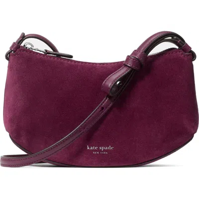 Kate Spade New York Loop Suede Crossbody Bag In Pattern