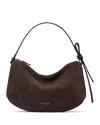 Kate Spade New York Loop Suede Shoulder Bag In Brown