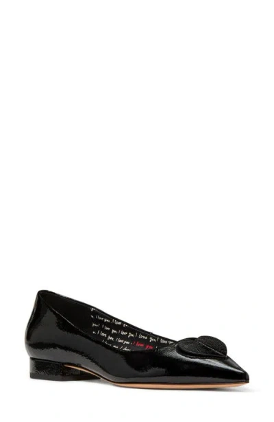Kate Spade New York Lover Crinkle Patent Leather Low Pump In Multi