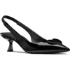 Kate Spade New York Lover Slingback Pointed Toe Kitten Heel Pump In Black
