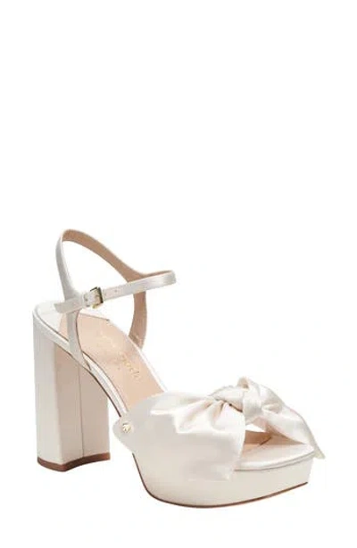 Kate Spade New York Lucie Ankle Strap Platform Sandal In Animal Print