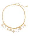 Kate Spade New York Lucky Charm Statement Necklace, 16 In Two Tone