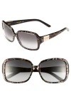 Kate Spade New York Lulu 55mm Rectangular Sunglasses