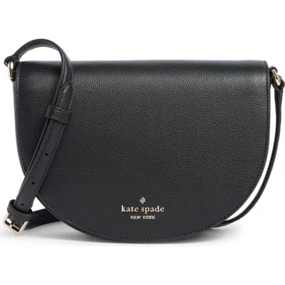 Kate Spade New York Luna Crescent Crossbody Bag In Black