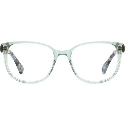 Kate Spade New York Lyssa 51mm Square Optical Glasses In Blue