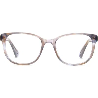 Kate Spade New York Lyssa 51mm Square Optical Glasses In Brown
