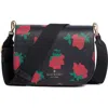 Kate Spade New York Madison Rose Toss Print Saddle Bag In Multi