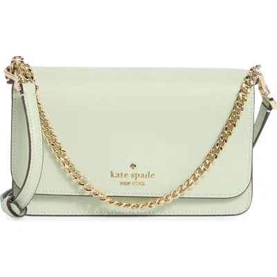 Kate Spade New York Madison Saffiano Crossbody Bag In Green